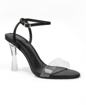Women's Nature Clear Strap Heel Sandals