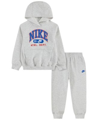 Nike Boys' 4-7 Fleece Pullover Hoodie and Joggers, 2-Piece Set
