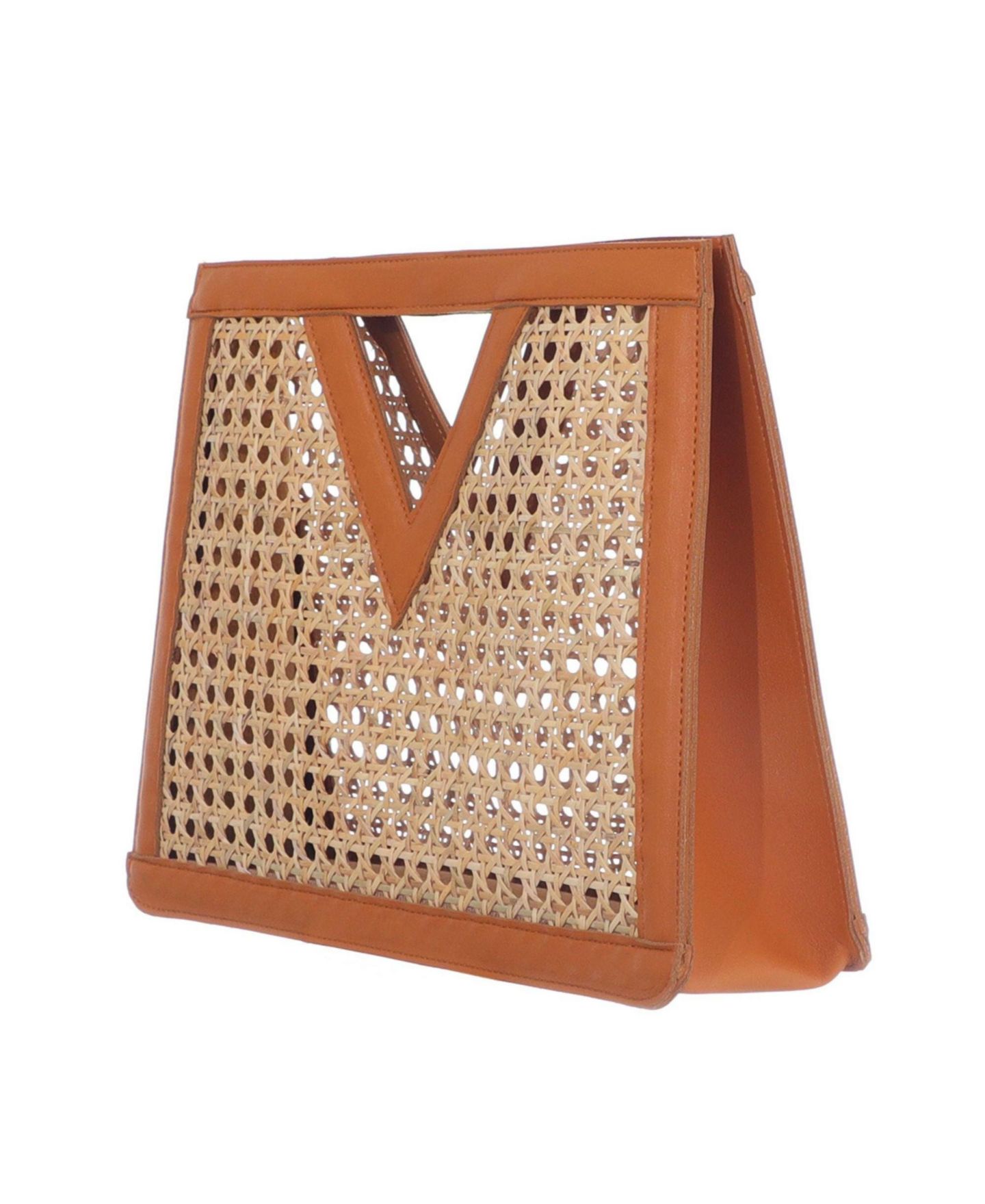 Женский клатч Adornia Fine Rattan Kane Clutch Handbag, цвет: Коричневый — фото 2