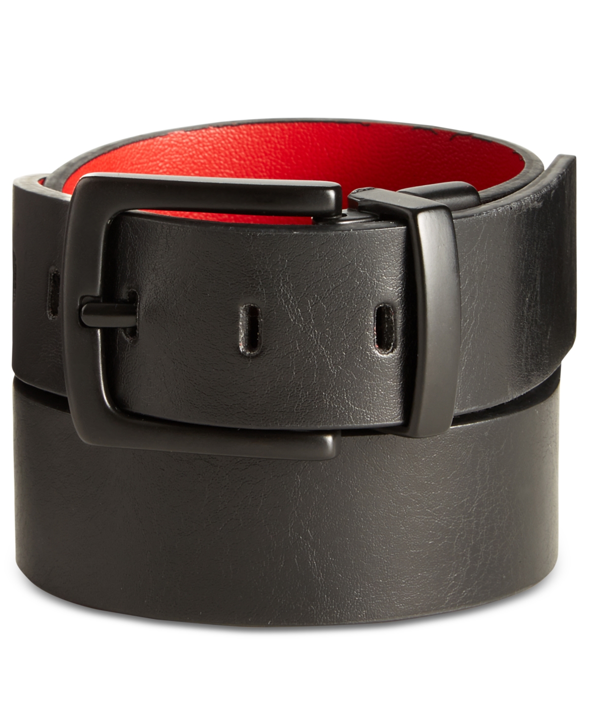 Shop Levi's 30mm Logo Belt, Big Boys In Black,red