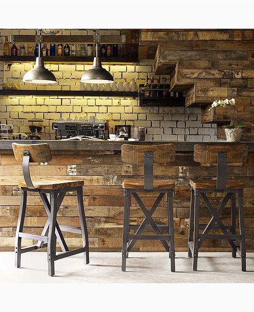 Furniture Lancaster Bar stool, Quick Ship Furniture Macy's