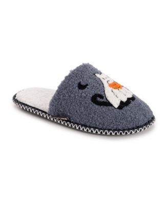 Women's Punch Needle Fall Halloween Novelty Scuff Slipper
