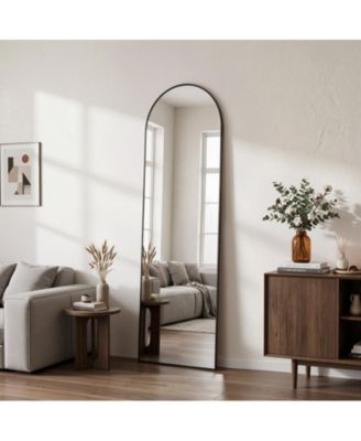 Full Length Mirror, 59"x16" Floor Mirror for Bedroom, Hanging Mounted for Living Room Cloakroom