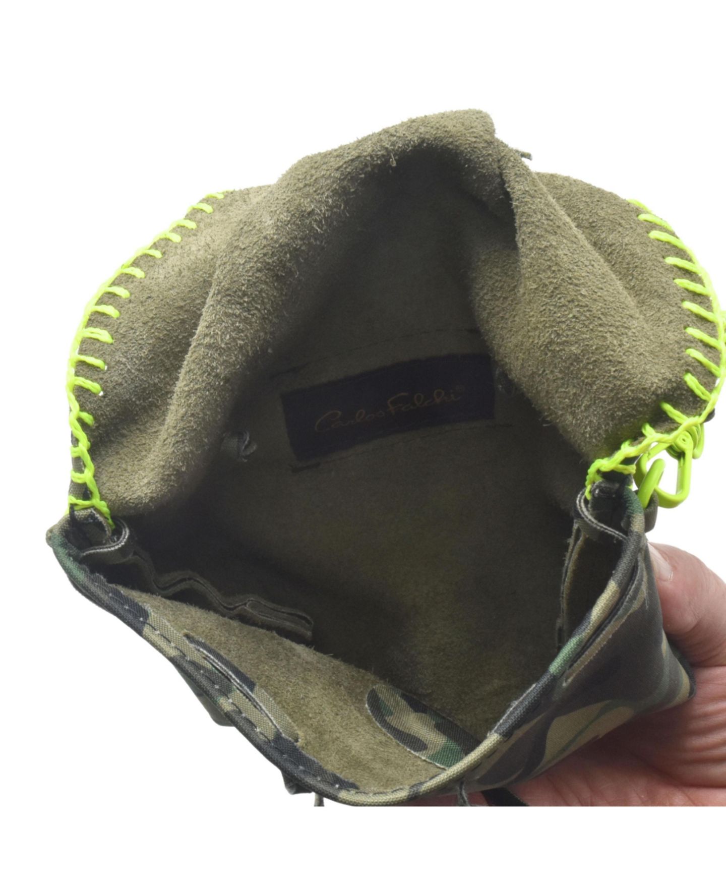 Сумка Carlos Falchi Mini Butterfly Leather, цвет: Camoflauge — фото 4
