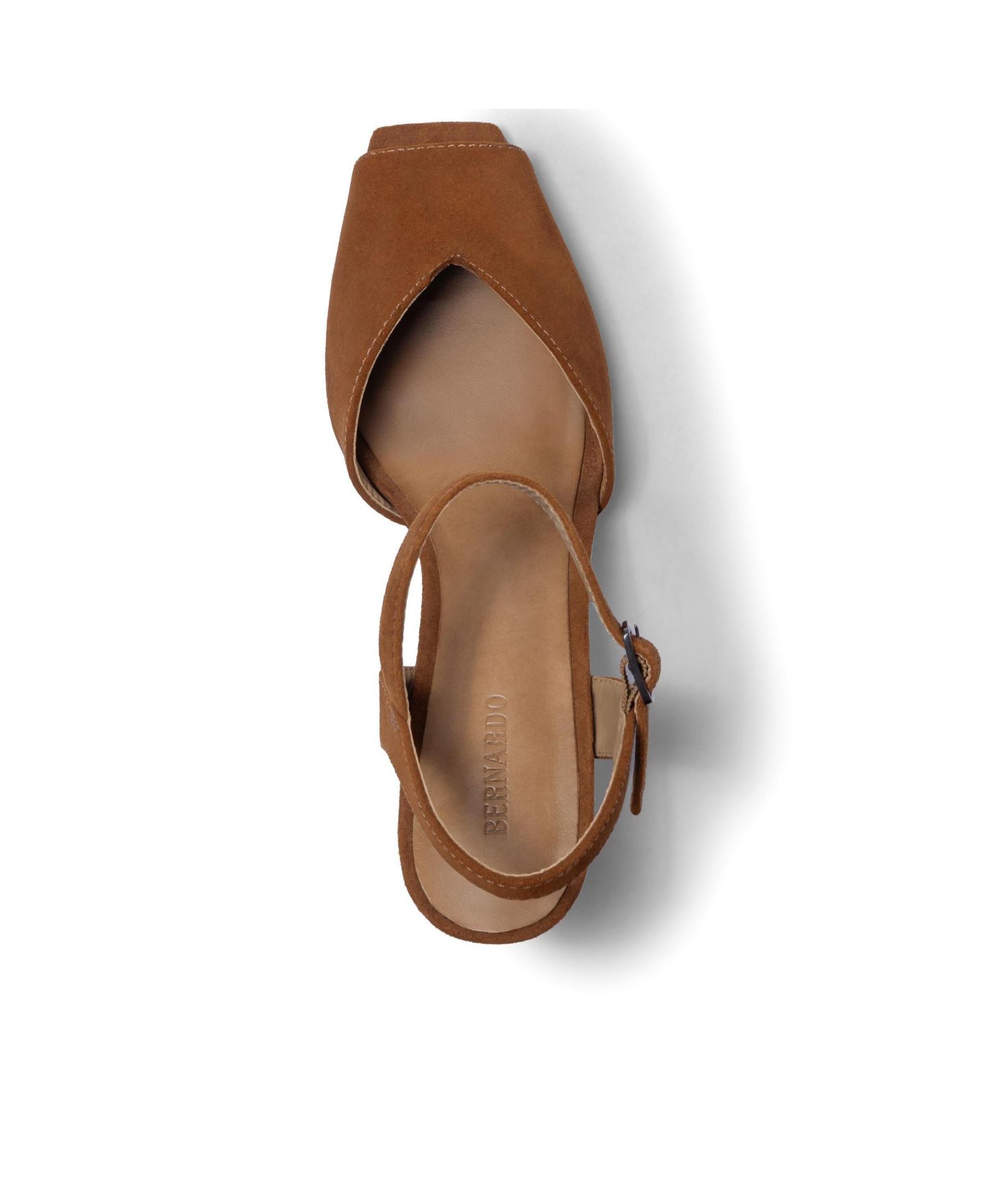 Женские сандалии Bernardo Footwear Hartley Mid Heel Sandal, цвет: Миндальный — фото 3