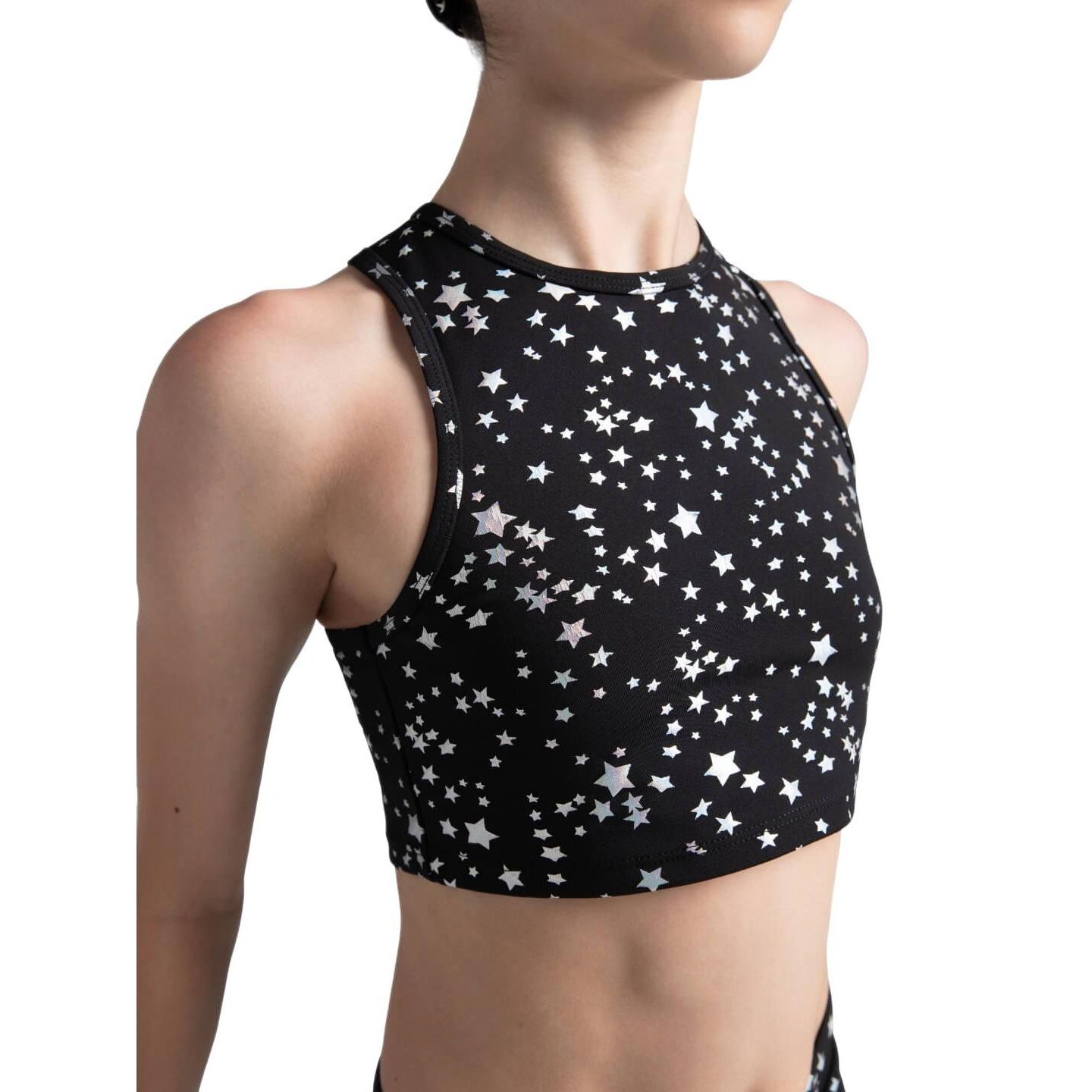 Детский топ Capezio Future Star Cosmic для девочек, цвет: Чёрный — фото 2