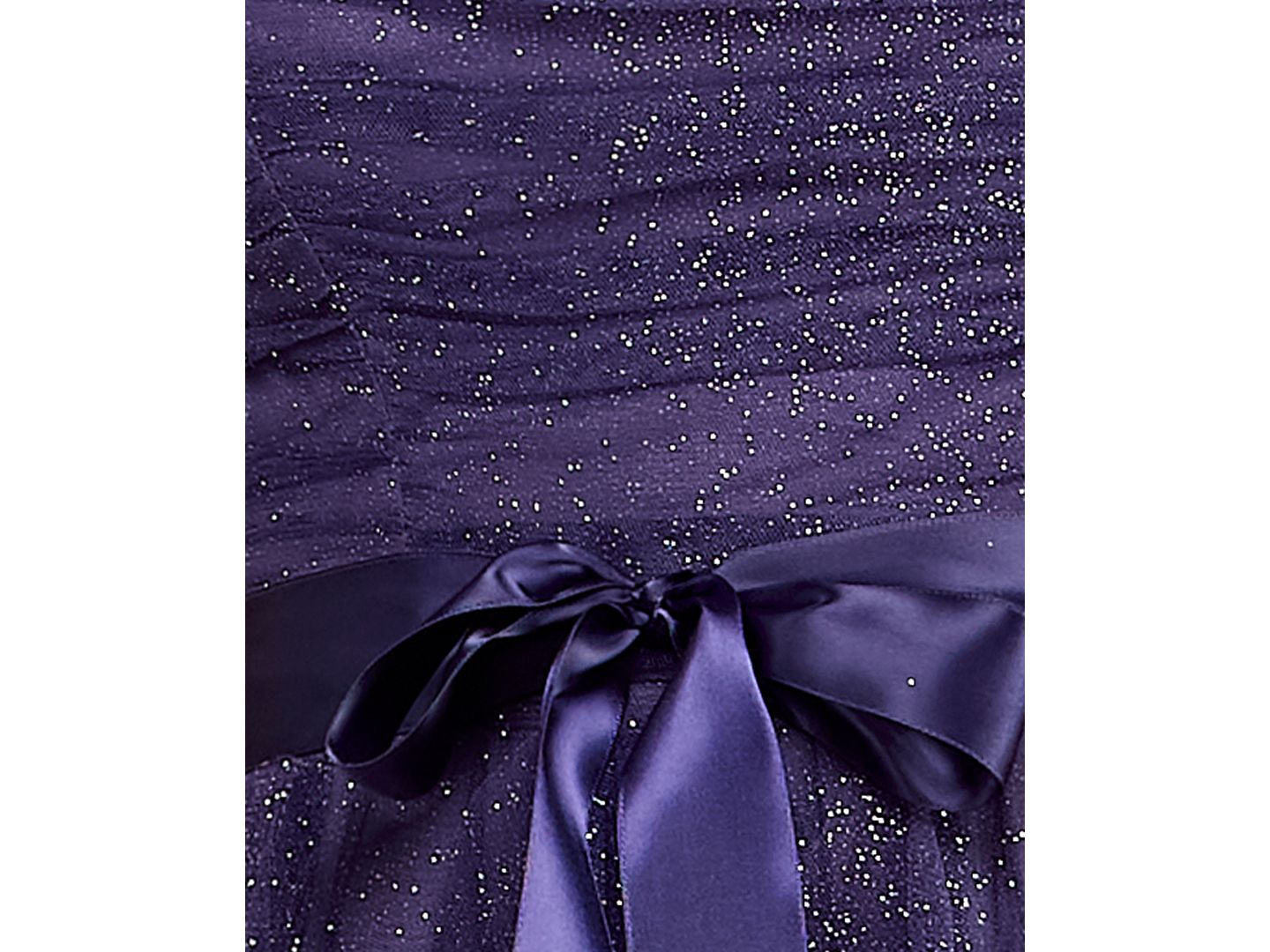 Женское платье pear culture Juniors' Ombre Glitter Ruffled Petal Dress with Ribbon, цвет: Фиолетовый — фото 6