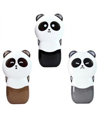 3-Pack Cute Panda Correction Tape, 39.37ft Each, Tear-Resistant White