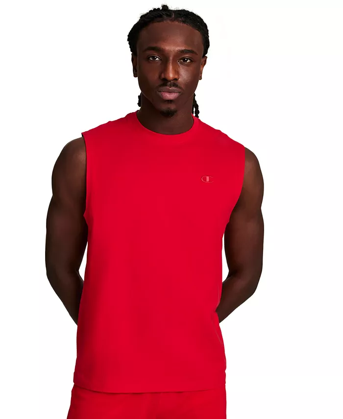 Men's Jersey Muscle Tank Top - thumbnail 4