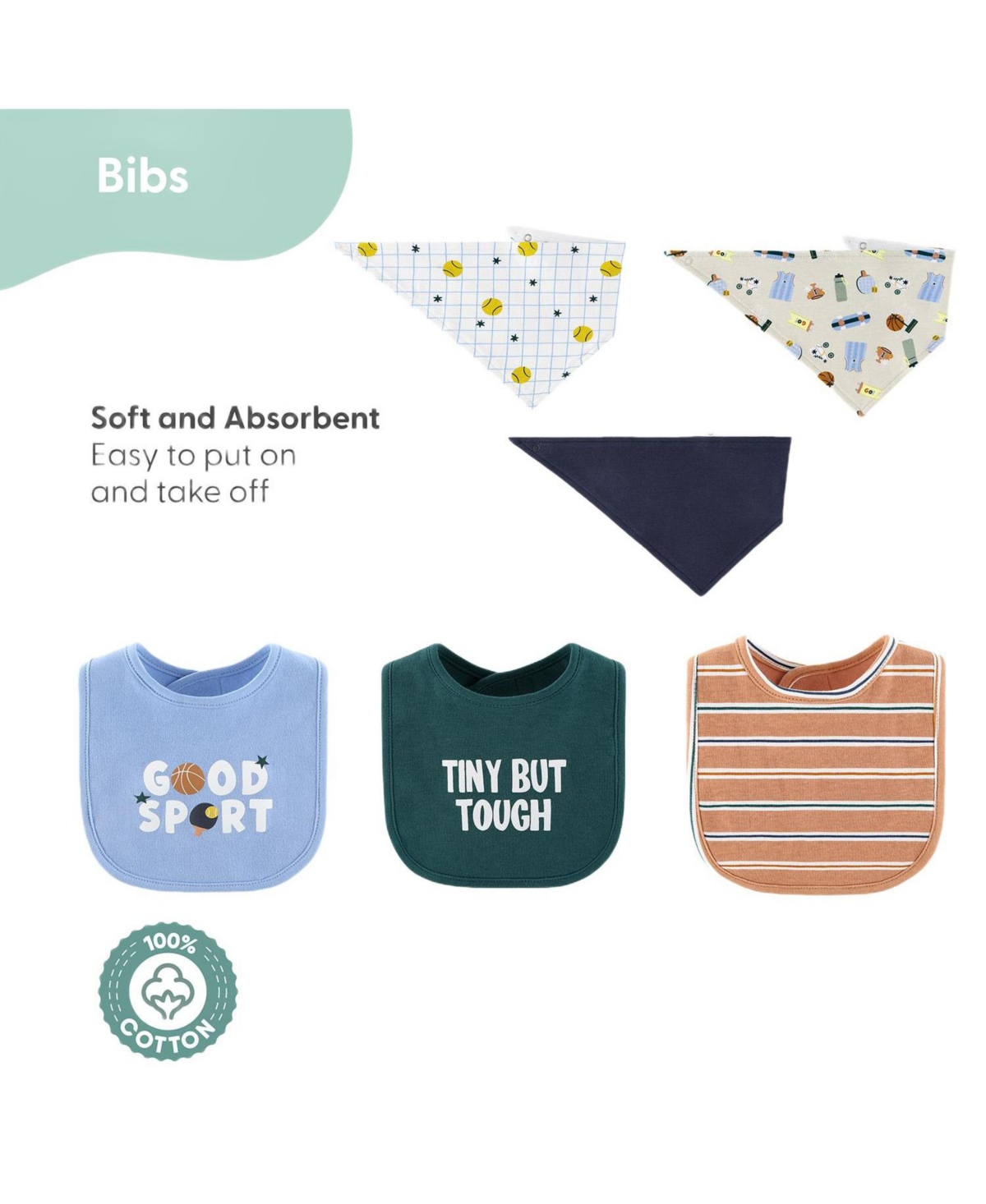 The Peanutshell Baby Boys 23-Piece Clothing Set, Good Sport