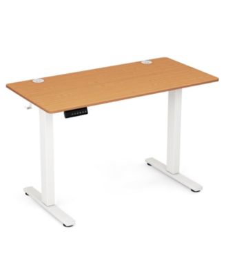 Electric Standing Desk with Three Memory Heights and Anti-Collision Safety