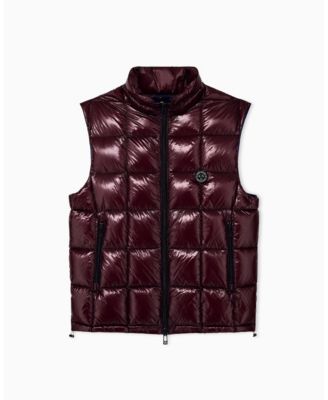 Men's Nylon Metallic Shine Down Vest