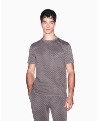 Men's Flocked All Over Logo T-Shirt
