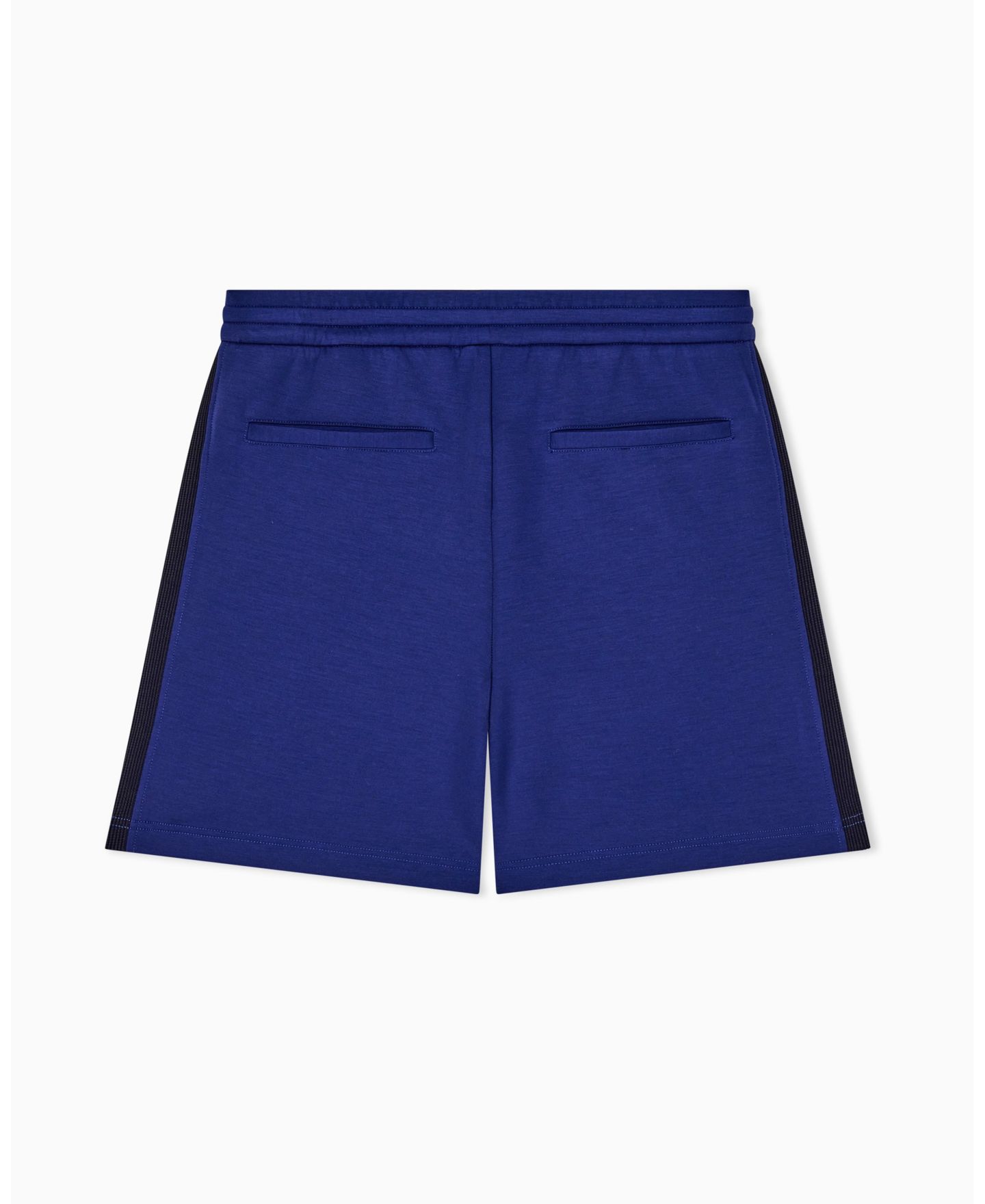 Мужские шорты A|X Armani Exchange Stretch Modal Taping, цвет: Синий — фото 2