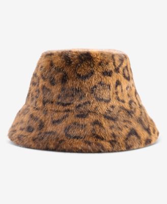 Women's Faux-Fur and Fleece-Lined Bucket Hat