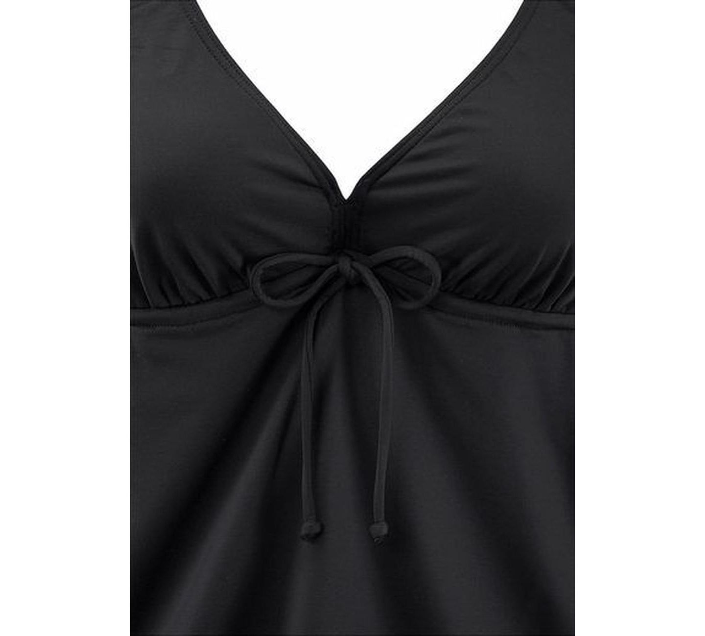 Верх бикини Tankini, на косточках — LASCANA, цвет: Bk — фото 6