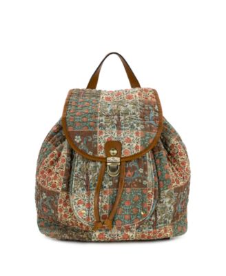 Arezzo Nordic Patchwork Cotton Backpack