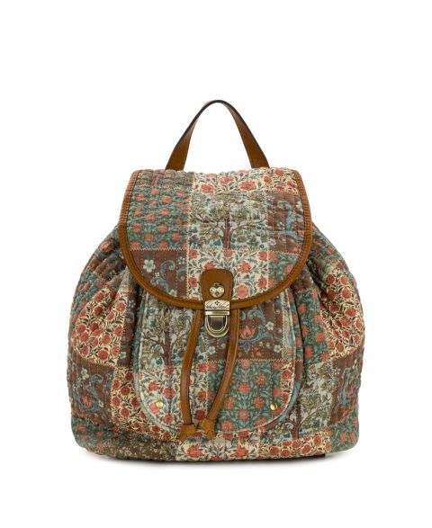Рюкзак Patricia Nash Arezzo Nordic Patchwork Quilted Cotton Messenger, цвет: Cotton Nordic Patchwork