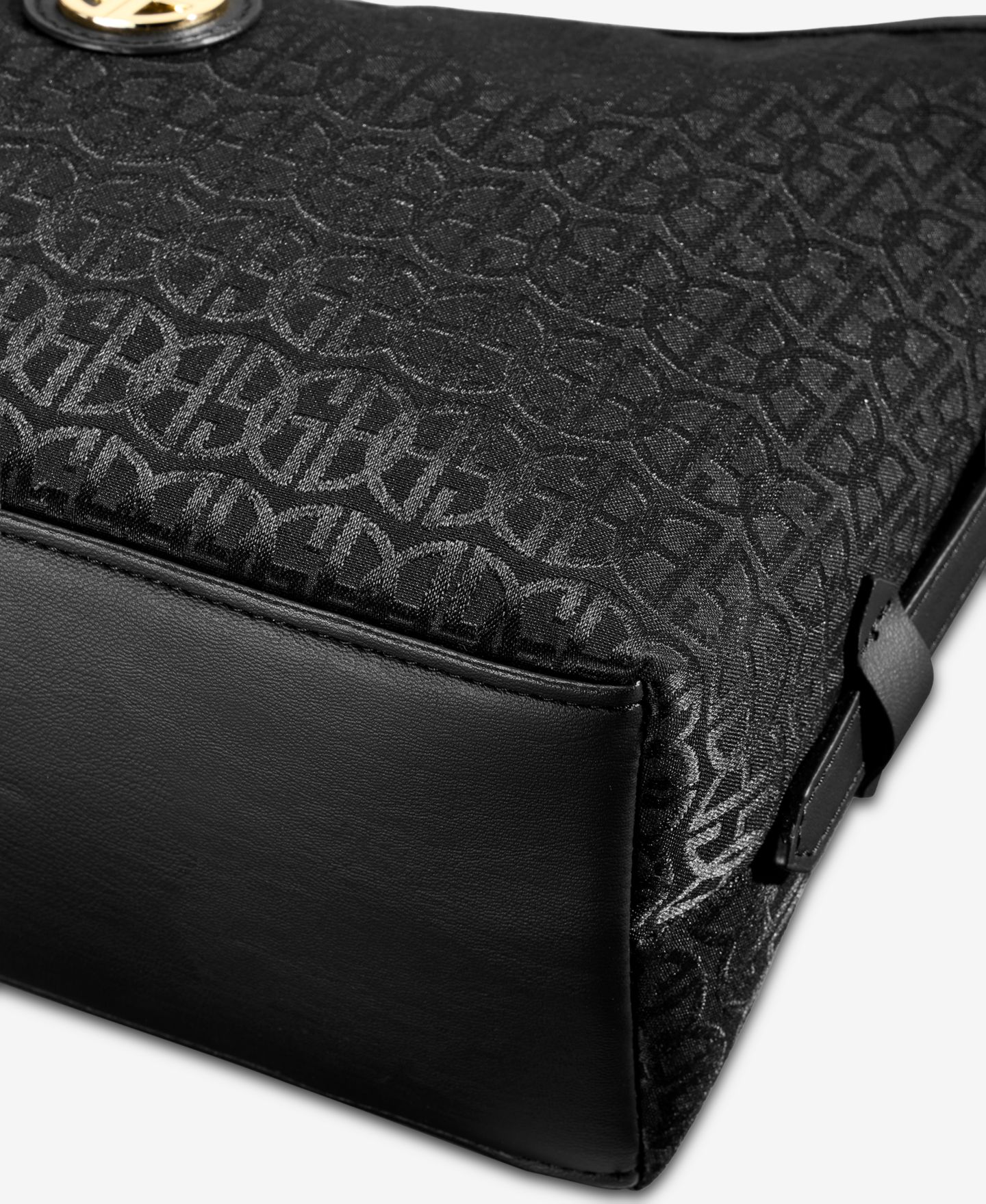 Женская сумка Giani Bernini Jacquard Soft Shoulder, цвет: Чёрный — фото 6
