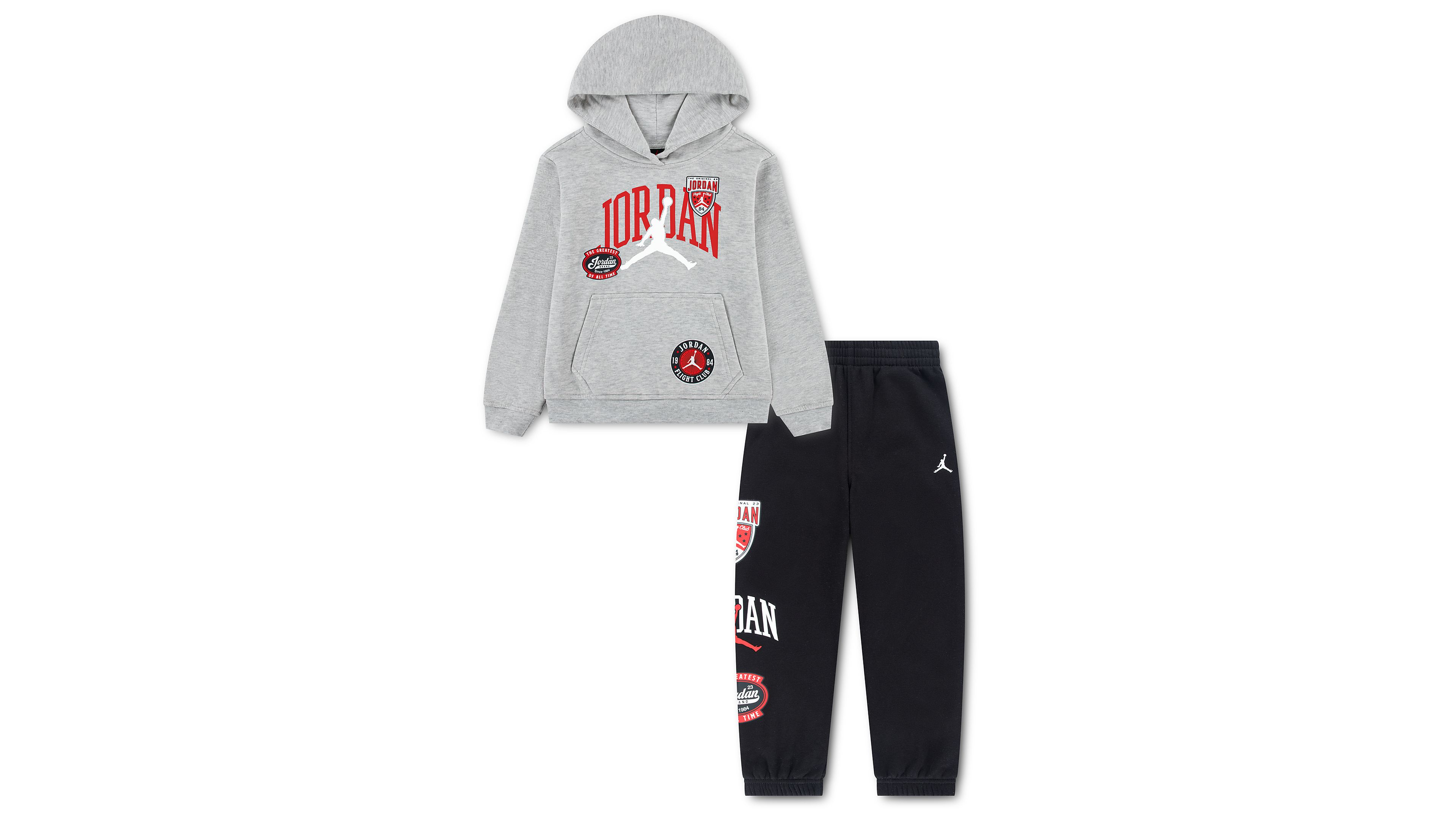Jordan Boys 2t 7 Interstate 23 Clutch Script Fleece Hoodie Pants 2 Piece Set