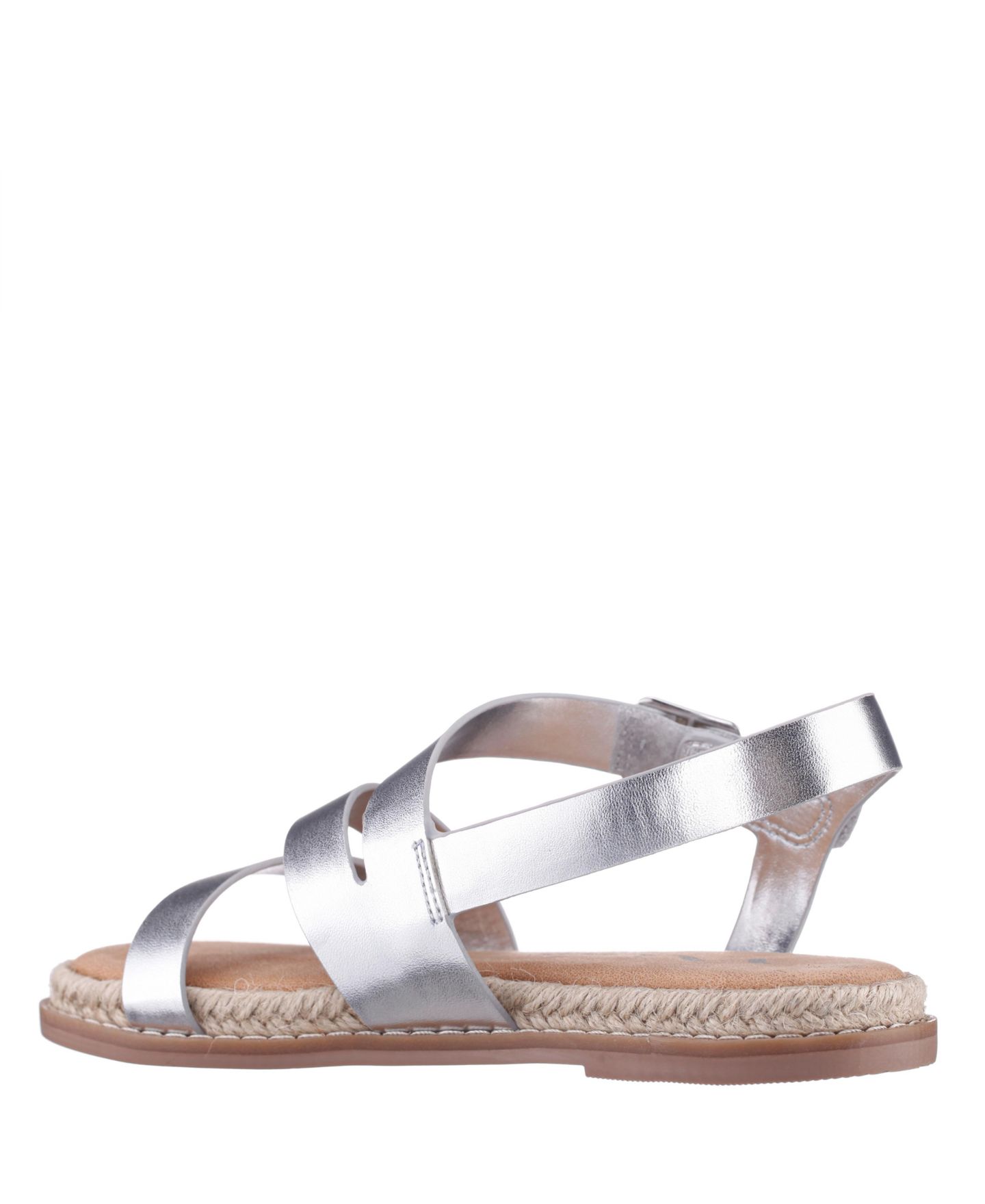 Сандалии Nina Girls Dance Flat Sandal, цвет: Серебряный — фото 5