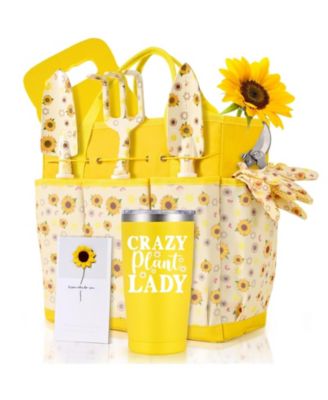 Sunflower Patterned Gardening Tool Set