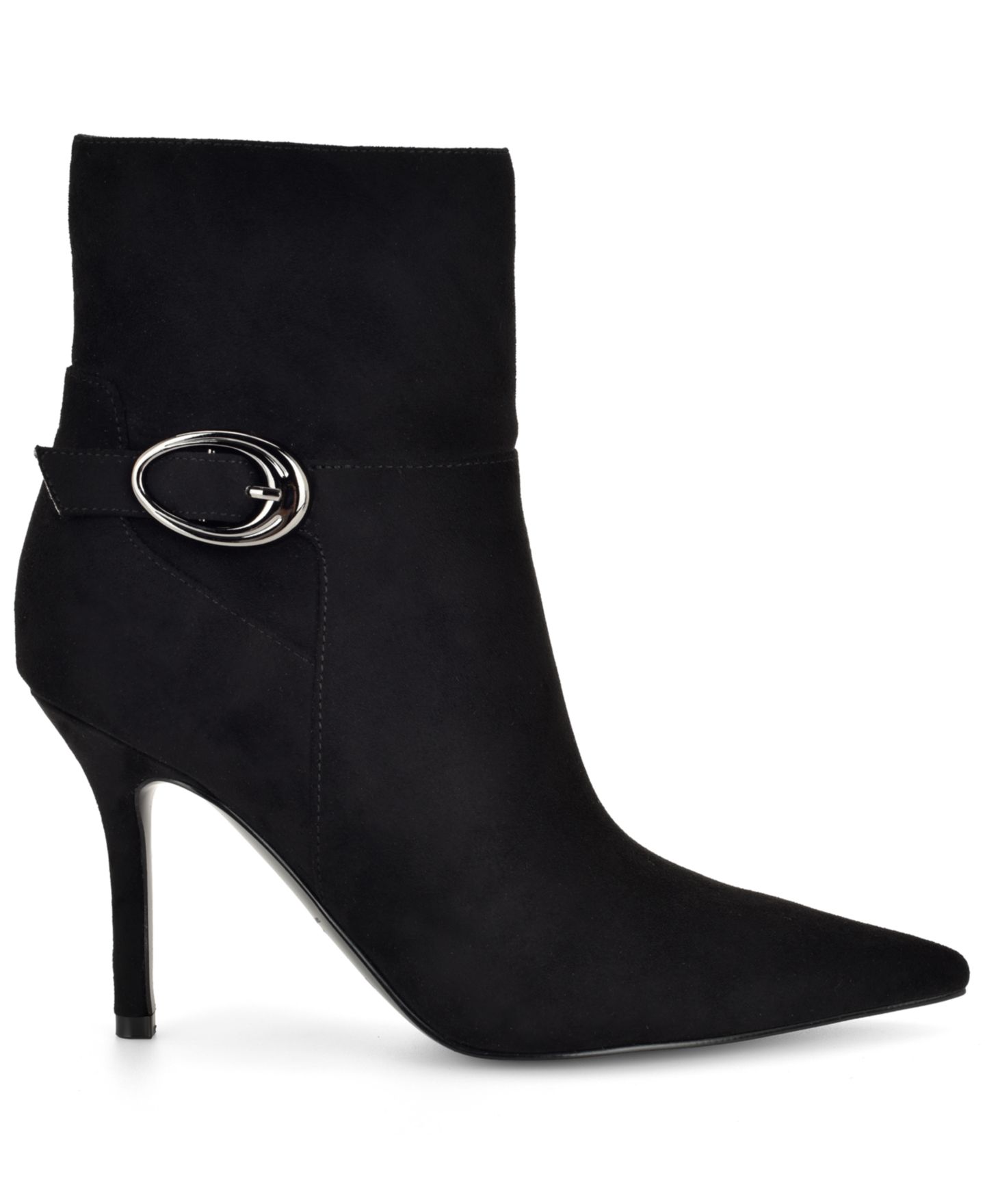 Женские ботинки Nine West Gretzy Pointed Toe Stiletto Dress Booties, цвет: Чёрный — фото 2