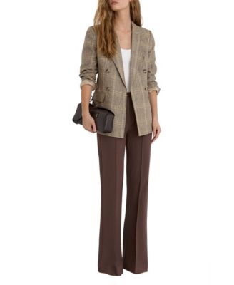 Women's Sybil Double Breasted Check Jacket