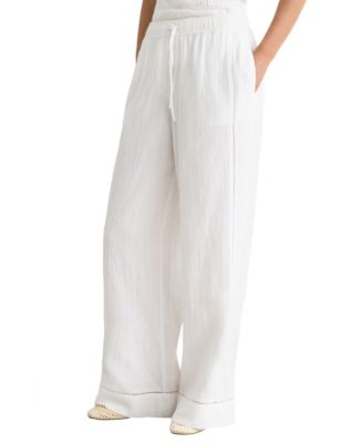 Women's Rue Cheesecloth Wide-Leg Pant