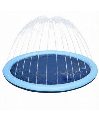 97" Splash Pad Sprinkler Pool Dog Summer Outdoor Water Fun