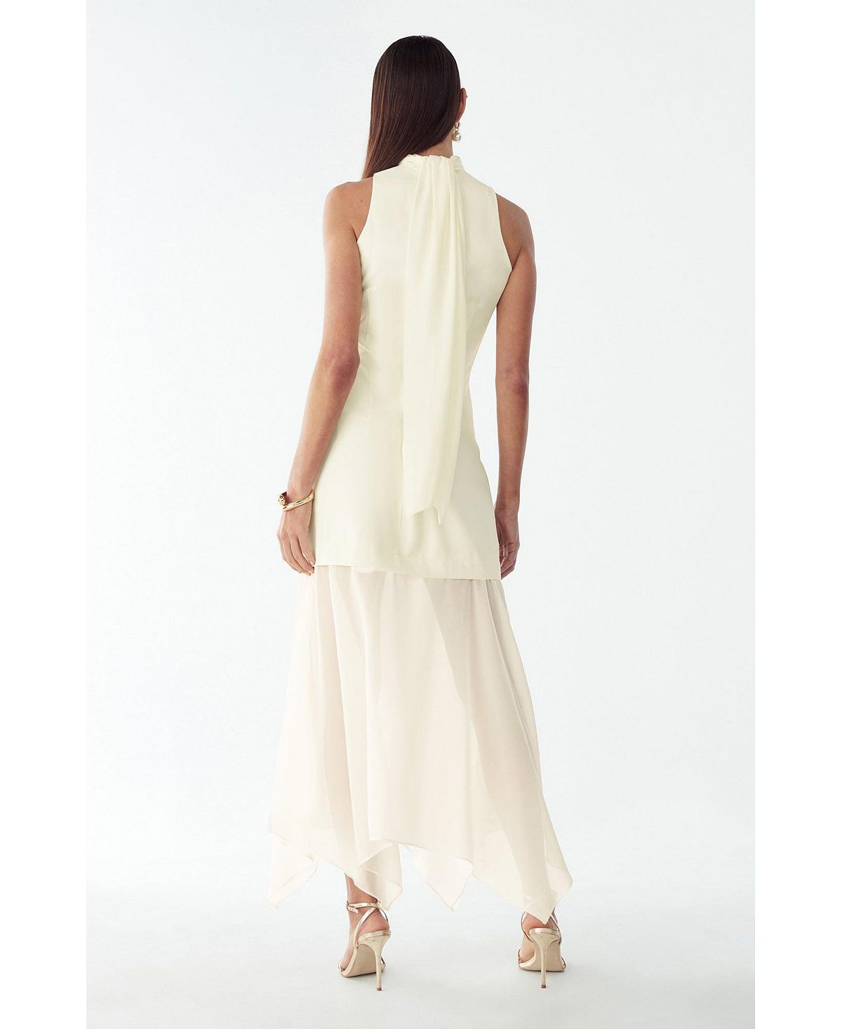 ST MRLO Women's Oro Midi Dress view 4 — MAYCSS fashion products