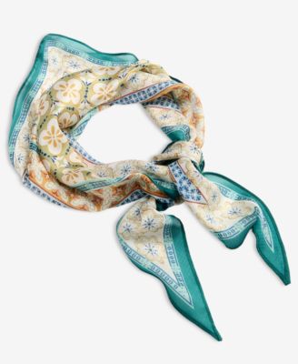 Multi-Pattern Triangle Scarf
