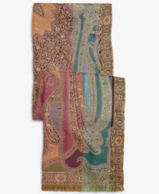 All Over Paisley with Lurex Scarf