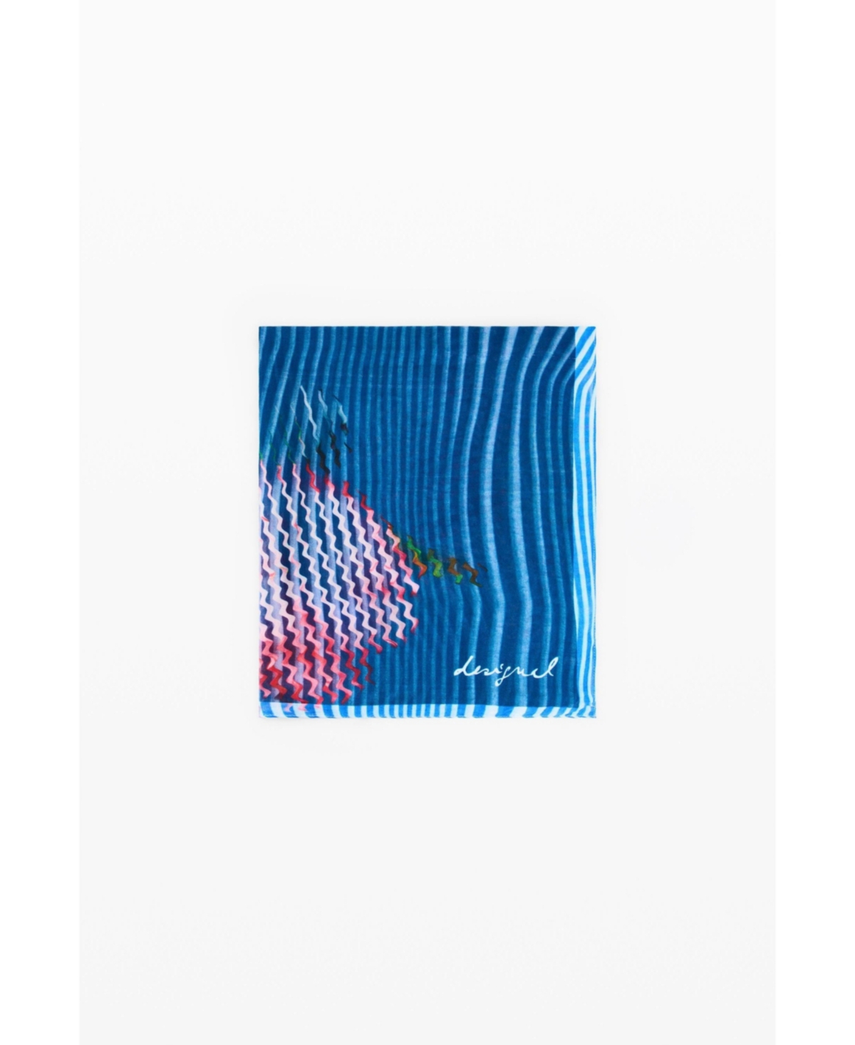 Desigual Women's Rectangular floral foulard