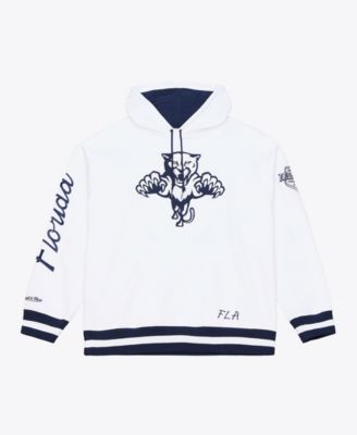 Men's White Florida Panthers Arctic Fleece Hoodie