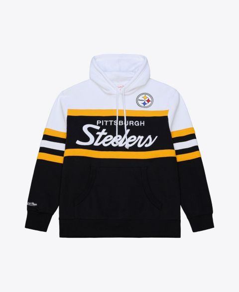 Мужское худи Mitchell & Ness Black Pittsburgh Steelers Head Coach