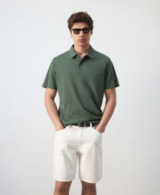 Men's Cotton Pique Polo Shirt