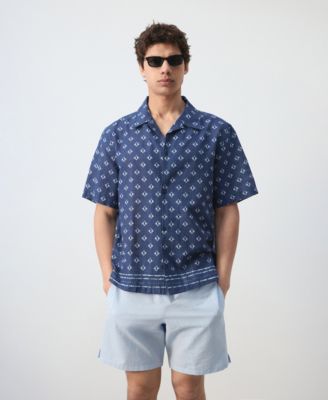 Men's Cotton Regular-Fit Shirt