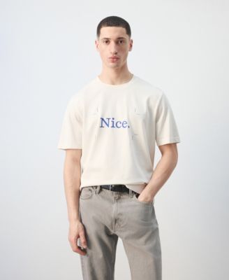 Men's Cotton Printed T-Shirt
