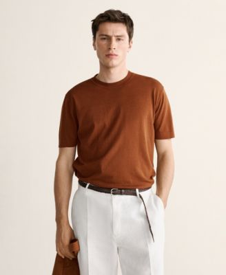 Men's Cotton Fine-Knit T-Shirt