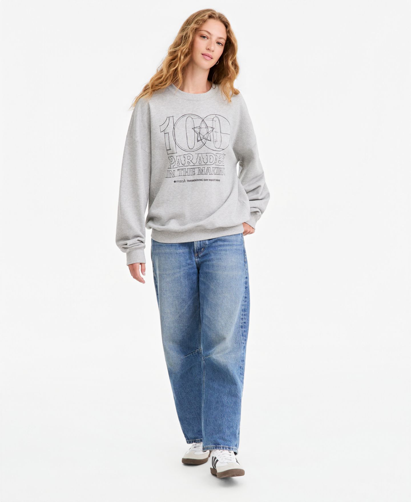 Свитшот Macy's 100th Thanksgiving Day Parade Adult Unisex Blueprint — фото 2