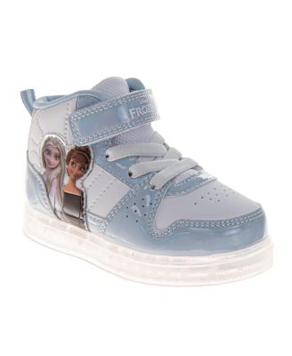 Big Girls Frozen High Top Sneakers Bow Detail Fashion Casual Wear Durable Canvas Ankle Support (Toddler / Kid)