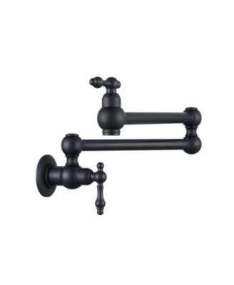 Wall Mount Folding Kitchen Pot Filler Faucet