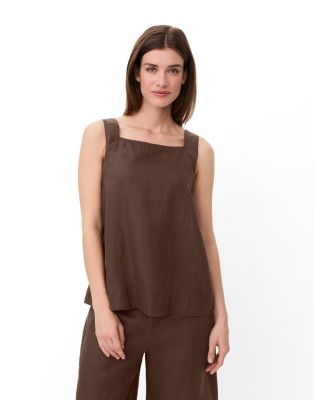 Women's Madisa Linen Square Neck Top