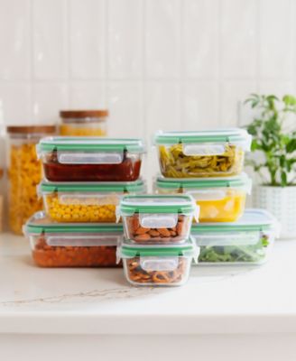 Kitchen 16-Pc. Glass Food Storage Set