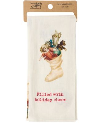 Holiday Cheer Kitchen Towel, 18" x 28"