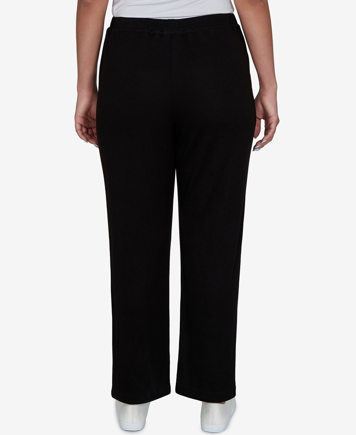 Alfred Dunner Women's Brushed Heather Pull-On Pants