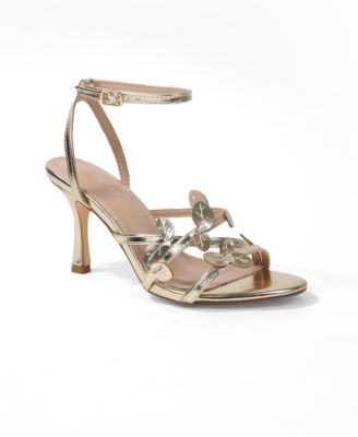 Women's Hayden Petal Upper Ankle Strap Stiletto Heel Sandals