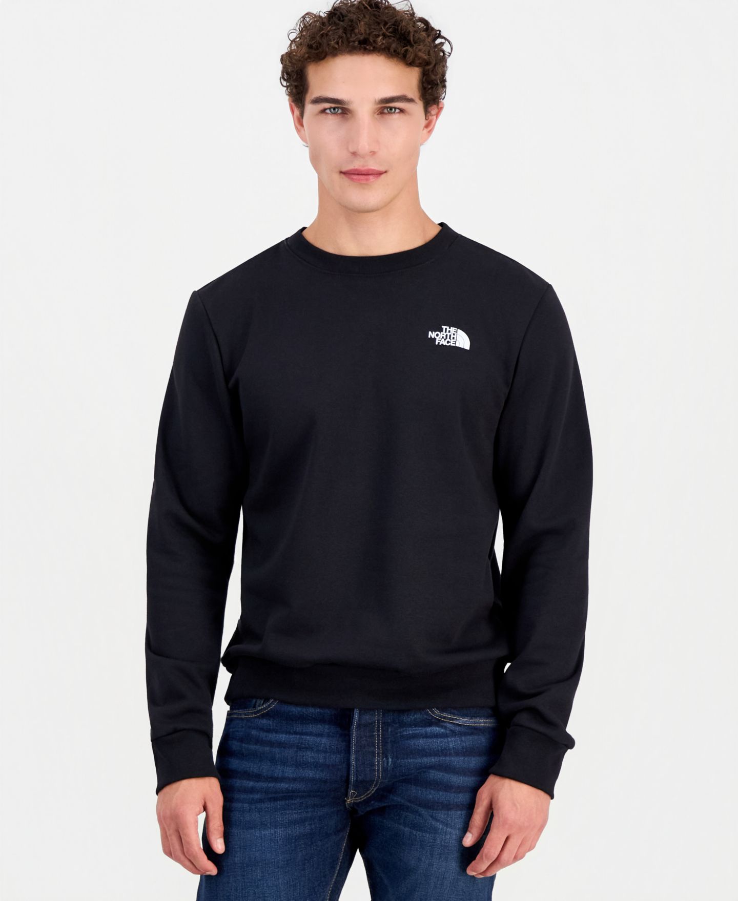 Мужская толстовка The North Face Graphic Icons Crewneck, цвет: Чёрный — фото 3