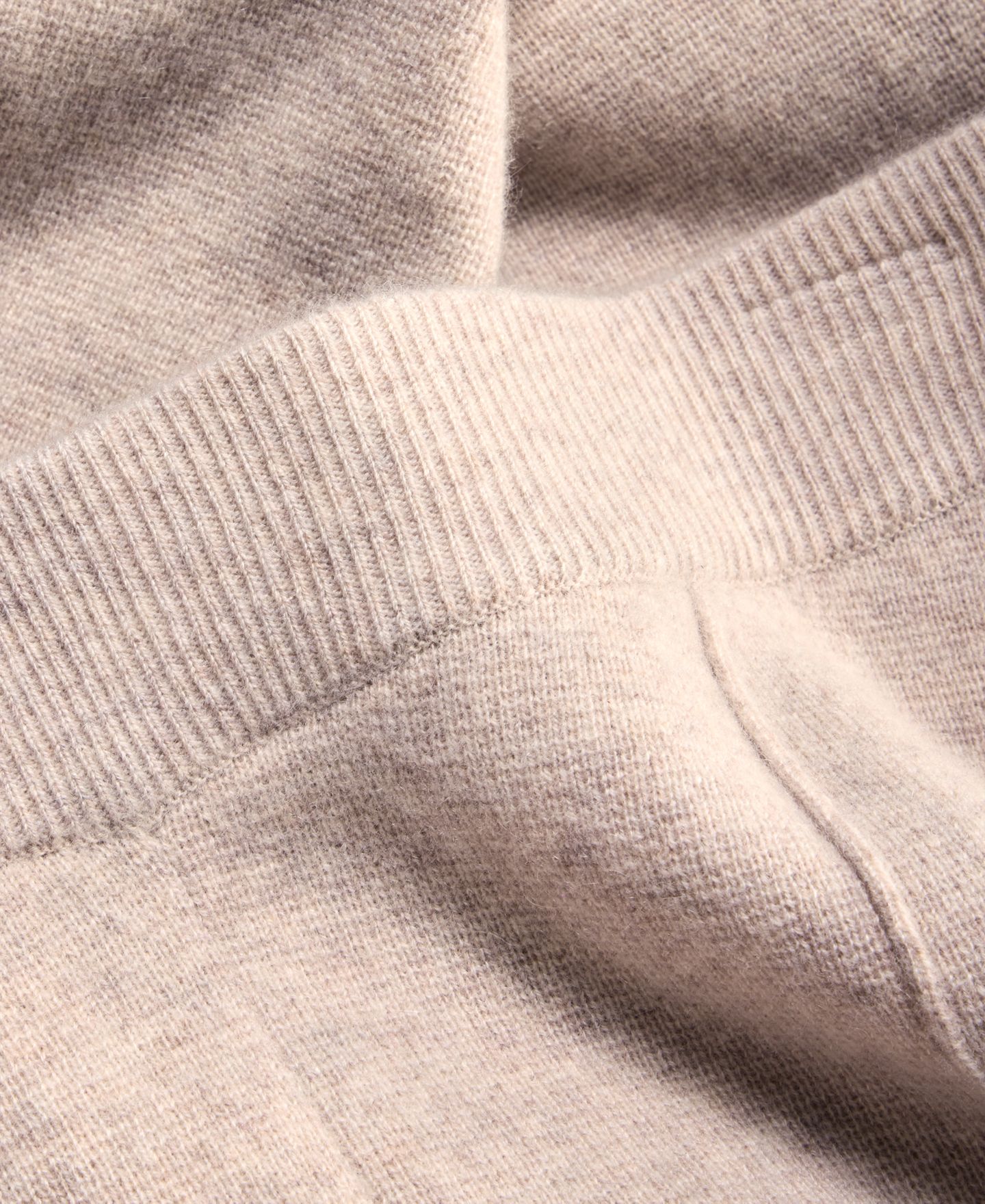 Женские брюки Charter Club 100% Cashmere High-Rise Flare-Leg Pull-On Pants, 28" Inseam, цвет: Жемчужный серо-коричневый меланжевый — фото 5